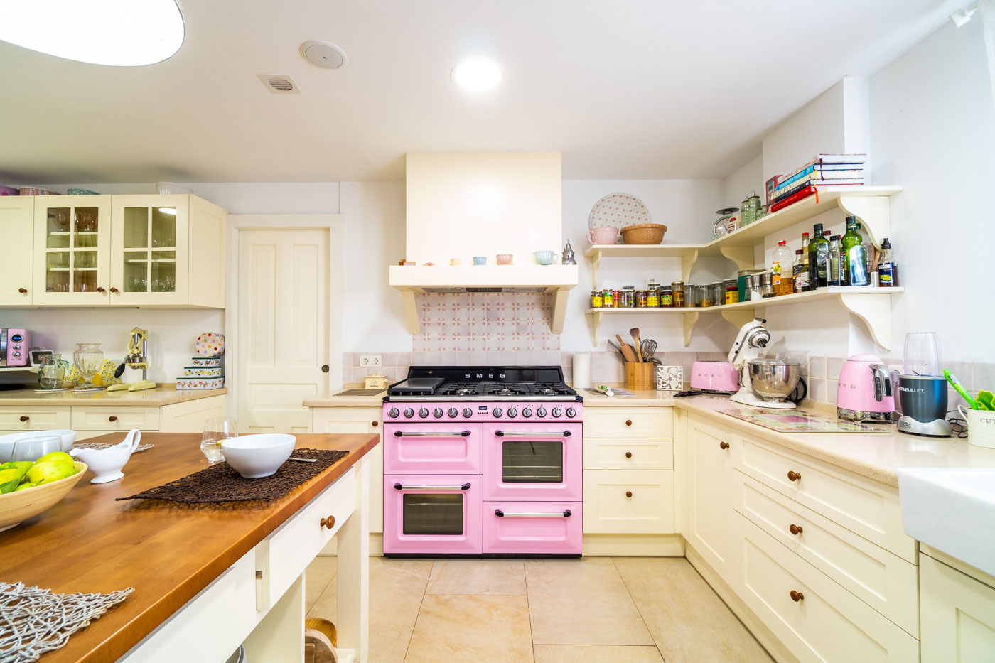 La gama de cocinas Smeg es lo más destacado